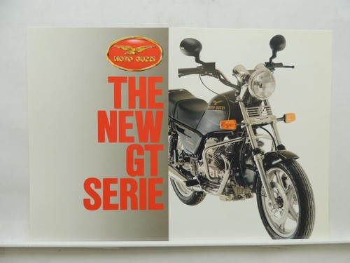 1991 moto guzzi brochure mille - moto,