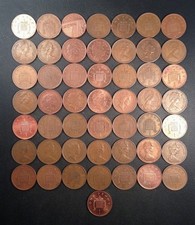 Old Great Britain Coin Lot -