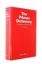 The Pitman Dictionary of English and Shorthand: New Era Hardback Book The Cheap