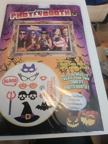 Halloween photo booth frame - halloween,