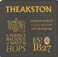 BEER MAT - THEAKSTON BREWERY -