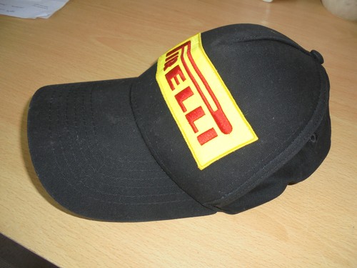 Pirelli black baseball cap - black,