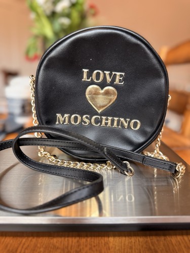 Love moschino black round - black,