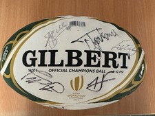 SPRINGBOKS SQUAD SIGNED