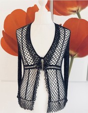 Planet Beaded Purple Mesh