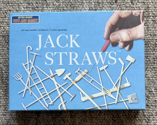 Vintage jack straws - straws, up