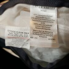 Laura Ashley Cushions Vintage Floral Fabric Sewing Basket Box Frills Quilt Cover