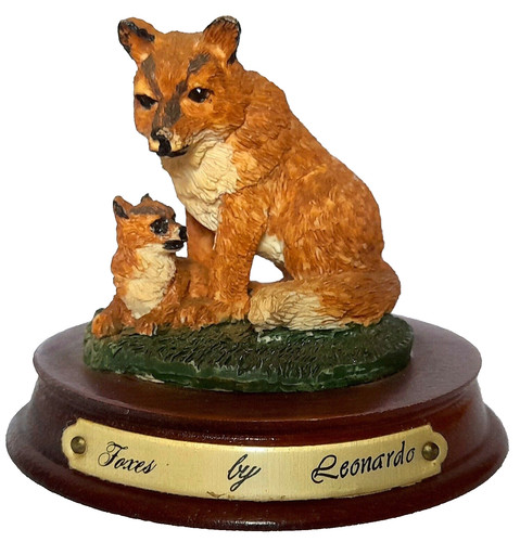 Vintage ceramic fox and - vintage,