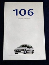 Peugeot 106 Colours and