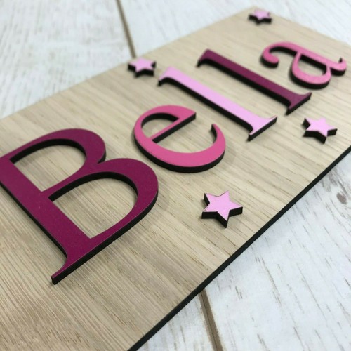 Personalised wooden name - personalised,