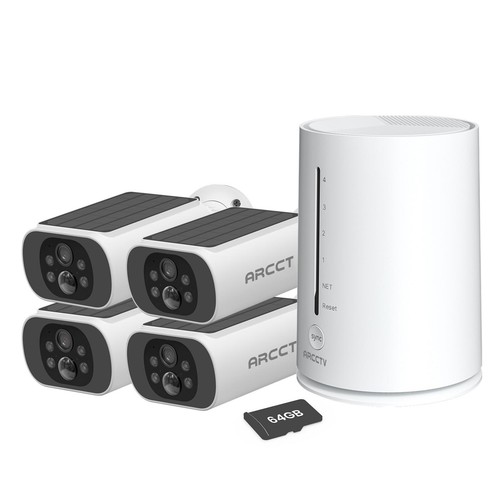 Arcctv outdoor solar security - arcctv,
