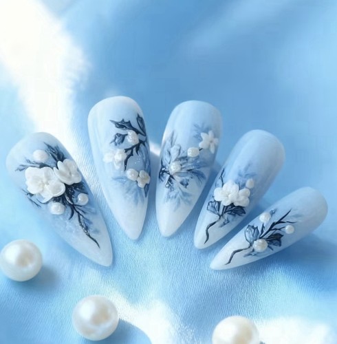 24pcs almond waterdrop - almond,