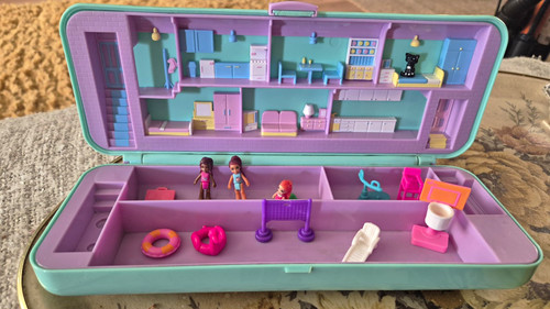 Vintage polly pocket - pocket, townhouse