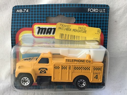 Matchbox ford ut - 74,
