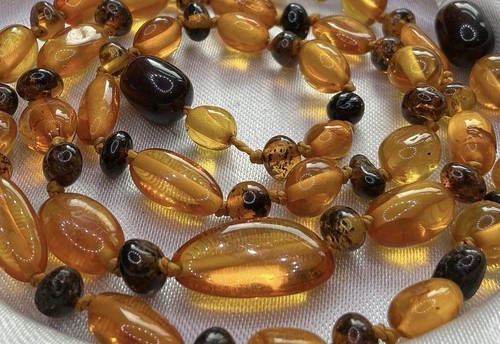Vintage real natural amber - real,