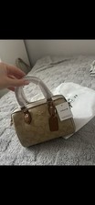 Mini Coach Handbag/Purse Gold