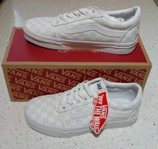 Vans Unisex White Checkerboard