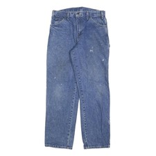 DICKIES Mens Blue Relaxed