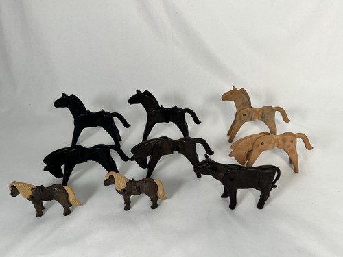 Playmobil horses ponies cow - playmobil,