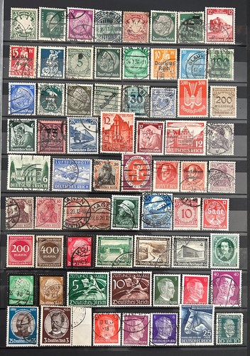 German stamps lot - lot, of