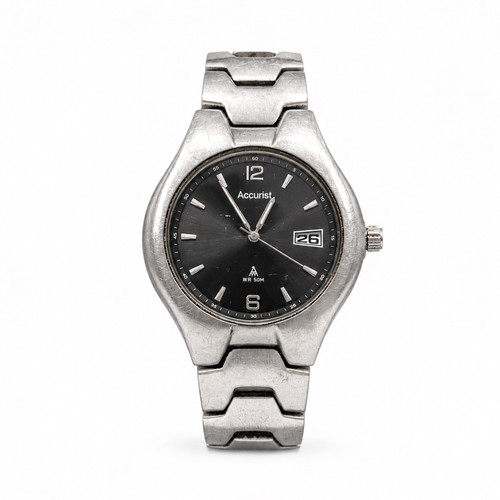 Accurist mb057 charcoal dial - accurist,