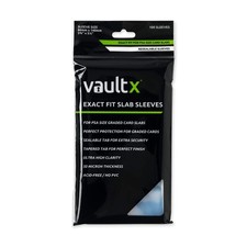 Vault X Graded Trading Card Slab Sleeves Exact Fit Bags for PSA TCG 100 Pack