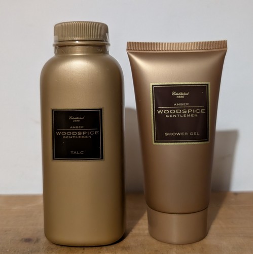 Woodspice amber 100g talc - m&s,