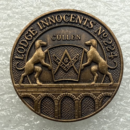 Scottish masonic token lodge - -,