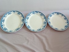 X3 Britania Pottery Glasgow Made In Scotland Serving Plates