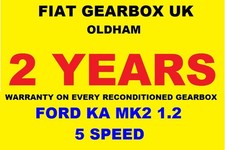 FORD KA GEARBOX  MK1  model