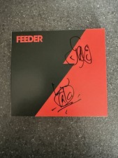 Feeder - Black/Red Cd Signed