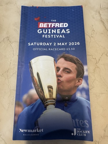 2000 guineas race card 2026 - card,