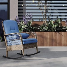 Rattan Rocking Chair with
