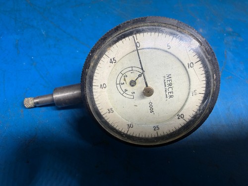 Mercer type drop clock dial - type,