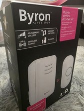 Byron Wireless Door Chime Kit Plug-In