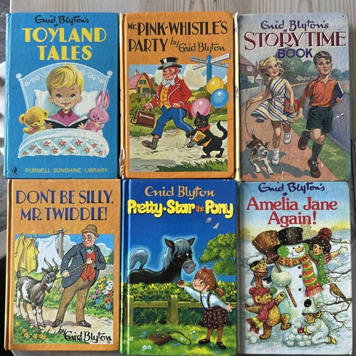 Job lot enid blyton - enid, hardback