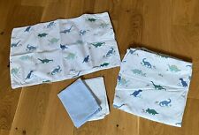 John Lewis Boys Toddler Bedding Set With Dinasour Print