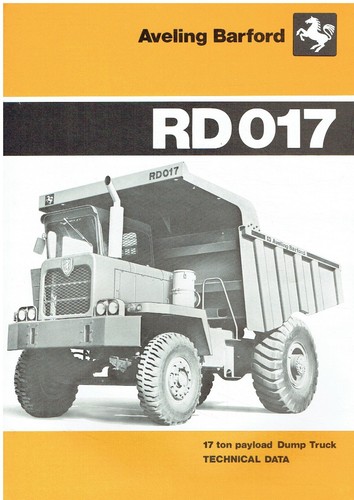 Aveling barford rd017 - aveling,