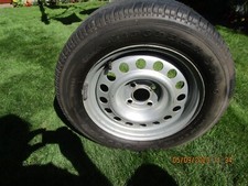 Golf Mk1 GTI 14" steel spare wheel with Firestone Tyre