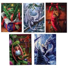 Anne Stokes Yule Midwinter Solstice Greeting Card Alternative Christmas Fantasy