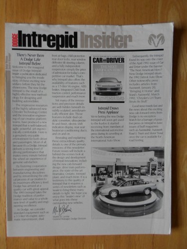 Dodge intrepid insider orig - dodge,