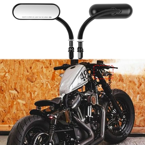 Black motorcycle mini oval - mini,