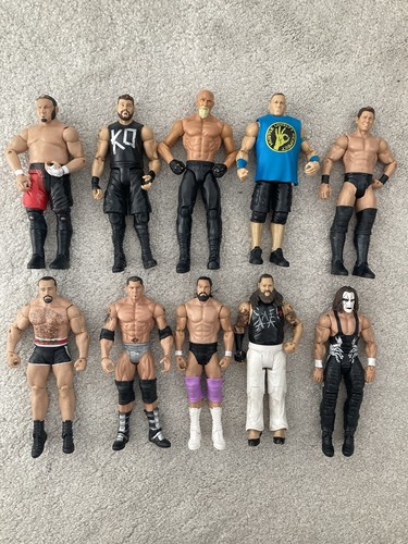 Wwe mattel figure bundle - mattel, x10