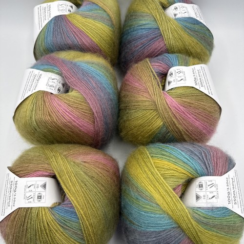 Papatya angora batik yarn - angora,