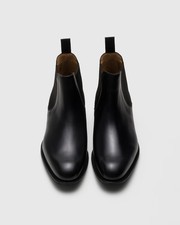 Church's Houston Black Leather Chelsea Boots - Size 8 (UK) F / 80F Church's Size