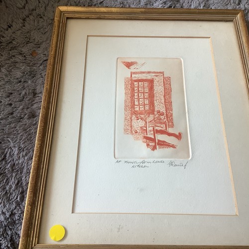 Fabulous little etching titled - little,