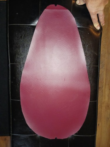 Banana seat cover cherry - 18",