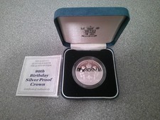 1990 UK Silver Proof Crown £5