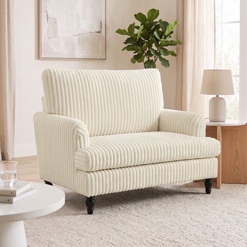 Corduroy single sofa armchair - single,