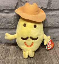 Mr Potato Peppa Pig Soft Plush Toy Ty Beanie With Tags 20cm RARE 